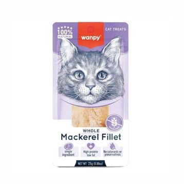 Wanpy Uskumru Fileto 25 gr Kedi Ödül Maması