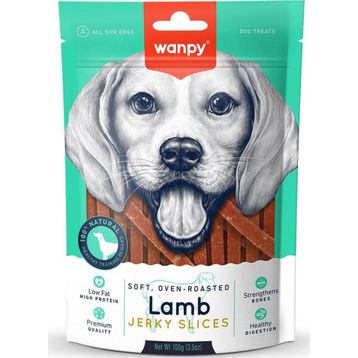 Wanpy Yumuşak Kuzu Eti Dilimleri 100 gr Köpek Ödülü