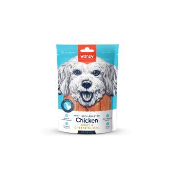 Wanpy Yumuşak Tavuklu Peynir Dilimli 100 gr Köpek Ödül Maması