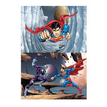 Warner Bros Superman- Puzzle - (Yapboz) 2'si 1 arada