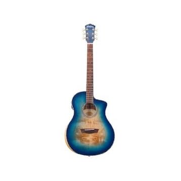 Washburn BTA-BLUBCE Bella Tono Vite Alure Burl Elektro Akustik Gitar