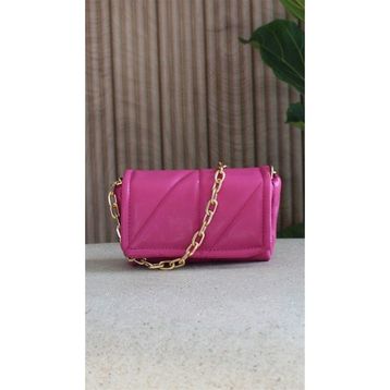 Watch Of Royal Celia Kapitone Pembe Deri Çapraz Askılı Kadın Omuz ve El Çantası