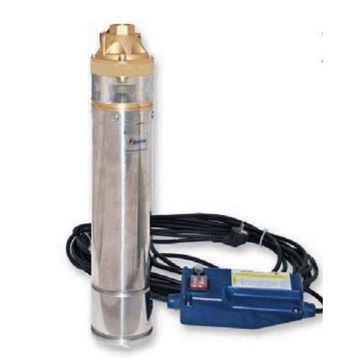 Water Sound 4 SKM 100 1 HP 4 inç Sürtme Fanlı Temiz Su Paket Dalgıç Pompa