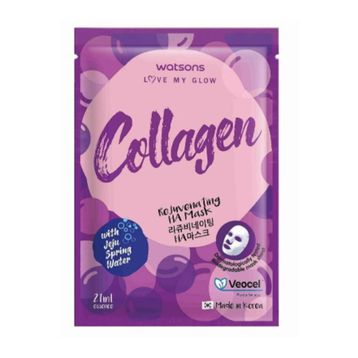 Watsons 1 Adet Collagen Ha Yenileyici Kağıt Maske