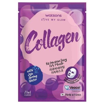 Watsons 1 Adet Collagen Ha Yenileyici Kağıt Maske