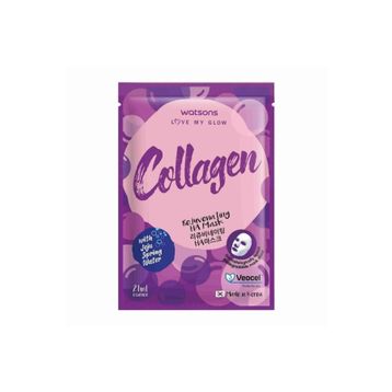Watsons 1 Adet Collagen Ha Yenileyici Kağıt Maske