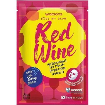 Watsons 1 Adet Red Wine Ha Antioksidan Kağıt Maske