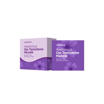 Watsons 10 Adet Oje Çıkarıcı Mendil