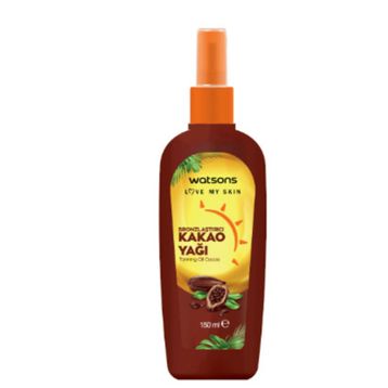 Watsons Cocoa Oil Spray 150 ml Bronzlaştırıcı Kakao Yağı