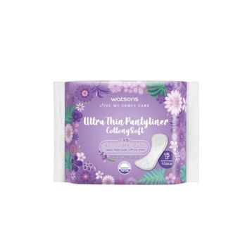 Watsons Cottony Soft Ultra İnce Lavanta Kokulu 10 Adet Günlük Ped