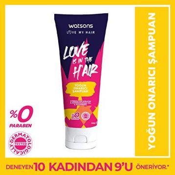 Watsons Love is in the H'air Yoğun Onarıcı Şampuan 250 ml