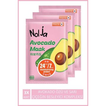 Watsons Nolja Avokado 3 Adet Yüz Maskesi