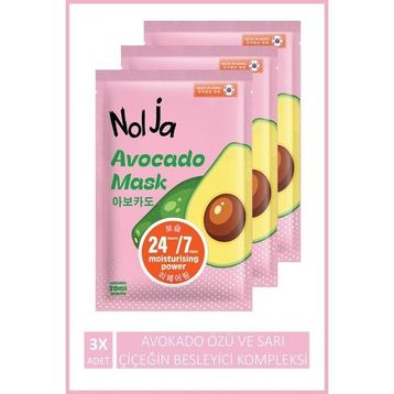 Watsons Nolja Avokado 3 Adet Yüz Maskesi