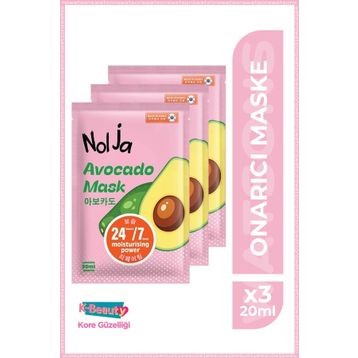 Watsons Nolja Avokado 3 Adet Yüz Maskesi