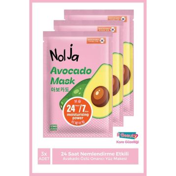 Watsons Nolja Avokado 3 Adet Yüz Maskesi