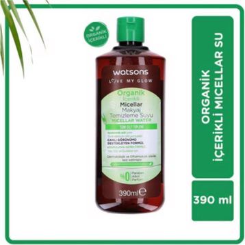 Watsons Organik Micellar 390 ml Temizleme Suyu