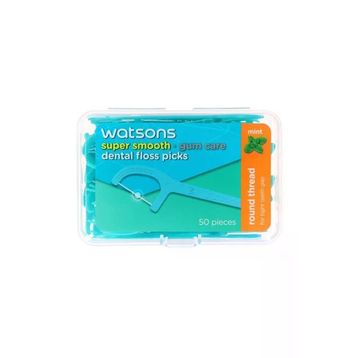 Watsons Super Smooth 50'li Nane Yuvarlak Diş İpi Kürdan
