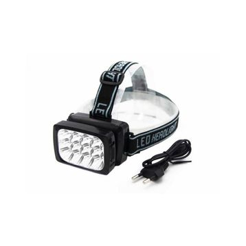 Watton 12 Ledli Güçlü Şarjlı Kafa Lambası