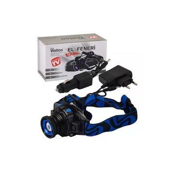 Watton Şarjlı Zoomlu Kafa Lambası