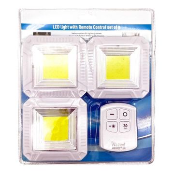 Watton WT-363 Uzaktan Kumandalı Yapışkanlı LED Lamba
