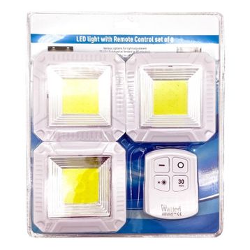 Watton WT-363 Uzaktan Kumandalı Yapışkanlı LED Lamba