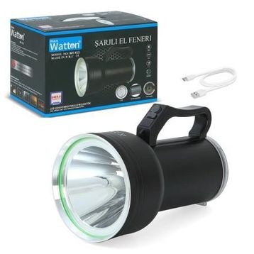 Watton WT-415 Solar Şarjlı El Feneri