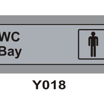 WC Bay Levhası