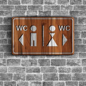 WC Bay Levhası