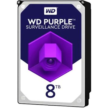 WD WD81PURZ Purple 8 TB 3.5" 5400 RPM 256 MB SATA 3 HDD