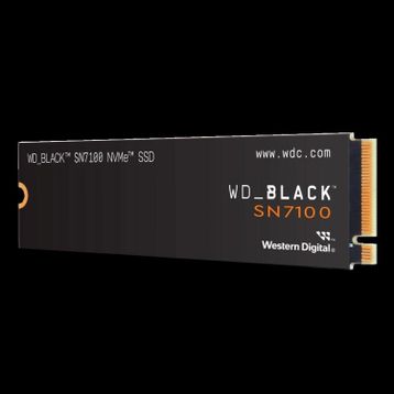 WD WDS100T4X0E Black SN7100 1 TB 7250/6900 MB/s M.2 2280 PCIe 4.0 NVMe SSD