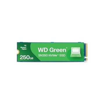 WD WDS250G2G0C Green SN350 250GB Gen3 PCIe NVMe 3D NAND M.2 SSD