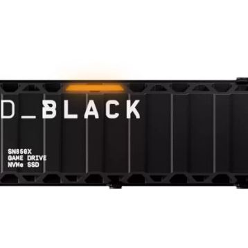WD WDS400T2XHE Black SN850X 4 TB 7300/6600 MB/s M.2 2280 PCIe 4.0 NVMe SSD