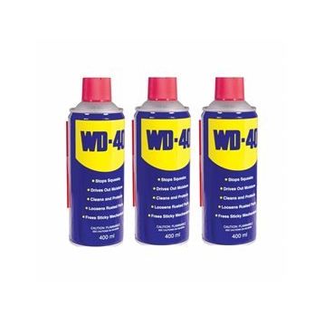 WD40 400 ml 3 Adet Çok Amaçlı Pas Sökücü