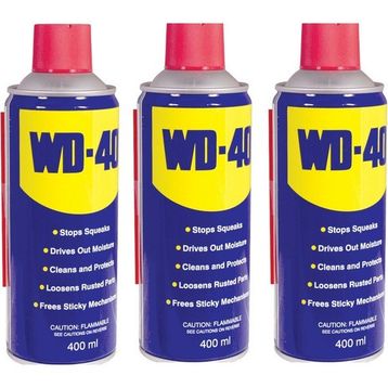 WD40 400 ml 3 Adet Çok Amaçlı Pas Sökücü