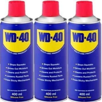 WD40 400 ml 3 Adet Çok Amaçlı Pas Sökücü