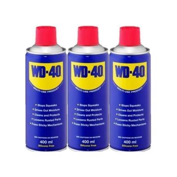 WD40 400 ml 3 Adet Çok Amaçlı Pas Sökücü