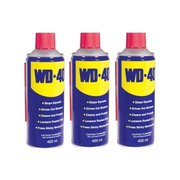 WD40 400 ml 3 Adet Çok Amaçlı Pas Sökücü