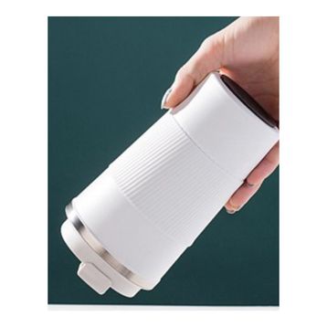 Weather Forecast CIN405BY Mug 304 L Kilitli Çelik Mat Beyaz 510 ml Kahve Termos