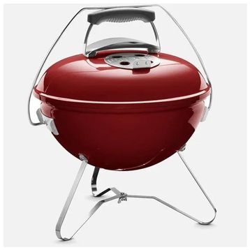 Weber 1123004 Smokey Joe Premium Crimson Kırmızı 37 cm Kömürlü Mangal