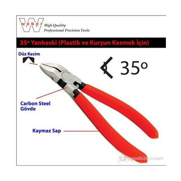 Weber 1233 165 mm Yan Keski