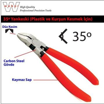 Weber 1233 165 mm Yan Keski
