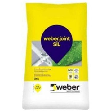 Weber 2 kg Joint Granit Gri Silikonlu Derz Dolgu