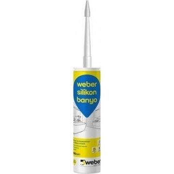 Weber 280 ml Banyo Beyaz Silikon