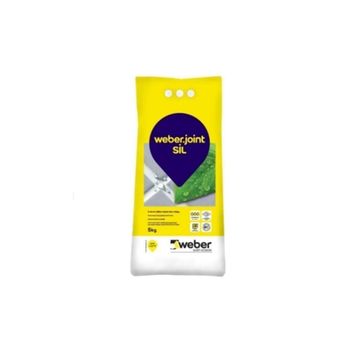 Weber 5 kg Joint Antrasit Silikonlu Derz Dolgusu
