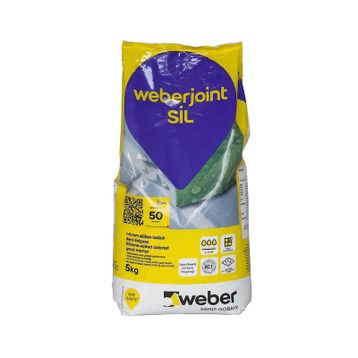 Weber 5 kg Joint Sil Siyah Silikonlu Derz Dolgu