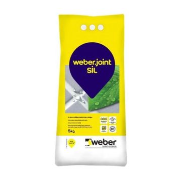 Weber Silikonlu 5 kg Gri Derz Dolgu