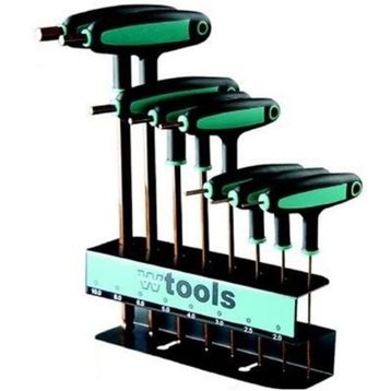 Weber Tools T Saplı Top Başlı 8 Parça Metrik Allen Seti