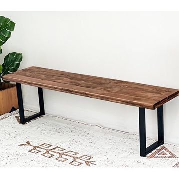 Weblonya Ahşap Mutfak Bank Bench Koltuk