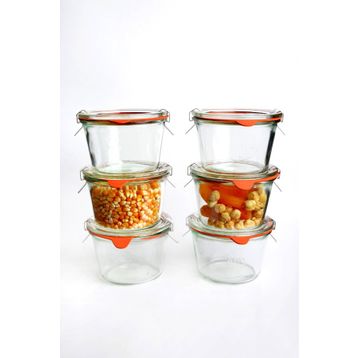 Weck 741 370 ML Mold Kısa Kavanoz