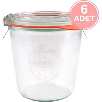 Weck 742 6x580 ml Mold Uzun Kavanoz Set